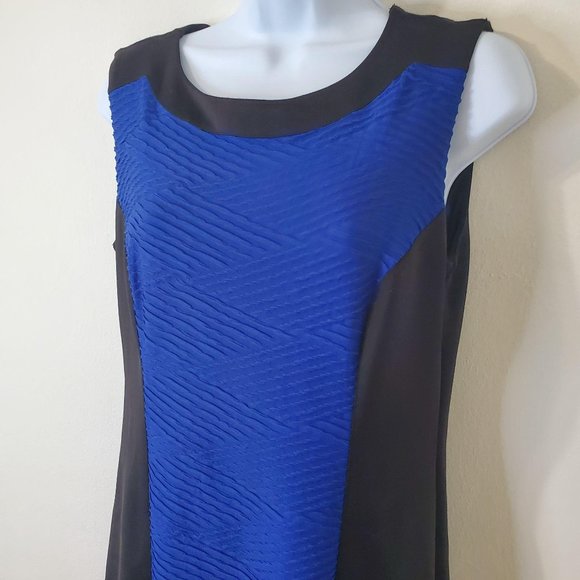 Women's Size 6 Enfocus Studio Colorblock Dress - Picture 2 of 8